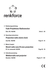 Renkforce 1423783 Operating Instructions Manual