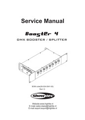 SHOWTEC Booster 4 Service Manual