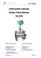 CS Instruments Vortex VX 570 Instruction Manual