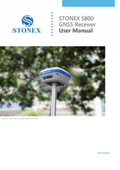 Stonex S800 User Manual