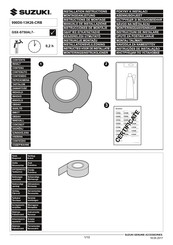 Suzuki 990D0-13K26-CRB Installation Instructions Manual