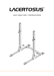 Lacertosus HALF RACK PRO Instructions Manual