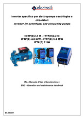 electroil ITTPD2.2 M Operation And Maintenance Handbook