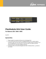 peplink PEPWAVE FlexModule Mini User Manual
