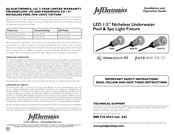 Halco J&J Electronics ColorSplash VU LPL-R1C-12 Series Installation And Operation Manual