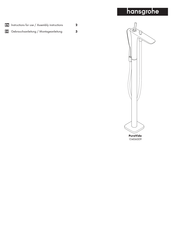 Hans Grohe PuraVida 15406009 Instructions For Use/Assembly Instructions