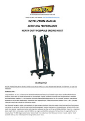AeroFlow PERFORMANCE Instruction Manual