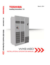 Toshiba WX9 ASD Installation & Operation Manual