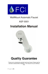 FCI ASF-0001 Installation Manual
