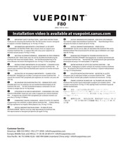 VUEPOINT F80 Manual