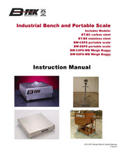 B-TEK Scales BT-BC Instruction Manual