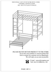 comptree MF197038AAD Assembly Instructions Manual