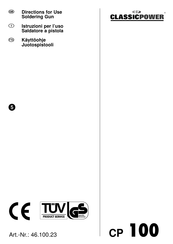 EINHELL 46.100.23 Directions For Use Manual