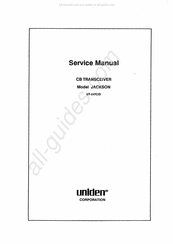 Uniden JACKSON Service Manual