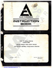 Allis-Chalmers FB-500A-FC-750A Instruction Book