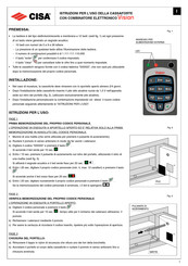 CISA Vision Instructions Manual