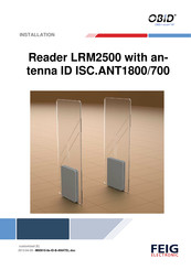 Feig Electronic OBID i-scan HF LRM2500 Installation Manual