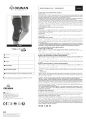 Orliman Thermomed Smart 4109 Use And Maintenance Instructions