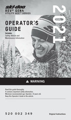 Ski-Doo REV GEN4 Manual