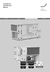 Zehnder Rittling ComfoAir XL Eco 2200 Manual