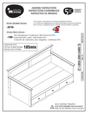 South Shore 3210 Assembly Instructions Manual
