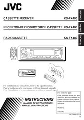 JVC KS-FX480 Instructions Manual