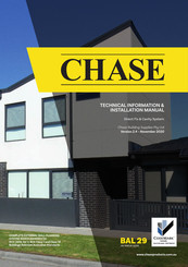 Chase CONCRETE FINISH Installation Manual
