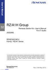Renesas RZ/A1H Series User Manual