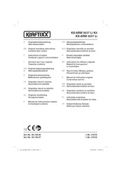 Kraftixx KX-ARM 3637 Li Kit Original Operating Instructions