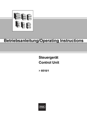 Stahl 8510/1 Operating Instructions Manual