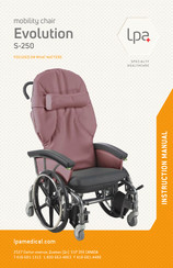 LPA Evolution S-250 Instruction Manual
