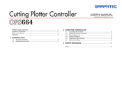 GRAPHTEC OPS664 User Manual