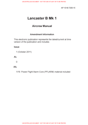 Lancaster B Mk 1 Manual