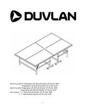 DUVLAN 5830 Assembly Instructions Manual