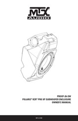 MTX PROXP-20-SW Owner's Manual