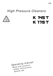 Kränzle K 145 T Operating Manual