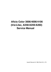 Ricoh Aficio Color 3006 Service Manual