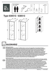 Die Hausmarke 630513 Assembly Instructions Manual