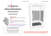 Insignia RW103 Installation Manual