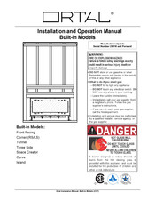 Ortal 40 Series Installation And Operation Manual