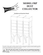 MICRO-AIR FORCE FRP8-3 Installation And Operation Manual