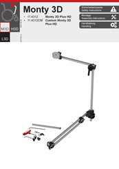 Rehadapt Monty 3D Plus HD Assembly Instructions Manual