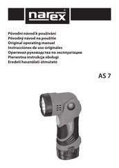 Narex AS 7 Original Operating Manual
