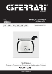 G3 Ferrari GRANTOAST G10033 User Manual