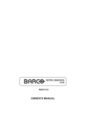 Barco R9001310 Owner's Manual