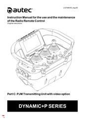 AUTEC DYNAMIC+P Series Instruction Manual For The Use And The Maintenance
