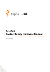 Septentrio AsteRx4 Hardware Manual