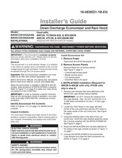 Trane BAYECON103AA Installer's Manual