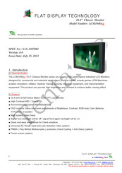 FDT LCM104D5R-000R Manual