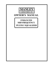 Manley Enhanced Pultec Mid Frequency Equalizer Owner's Manual